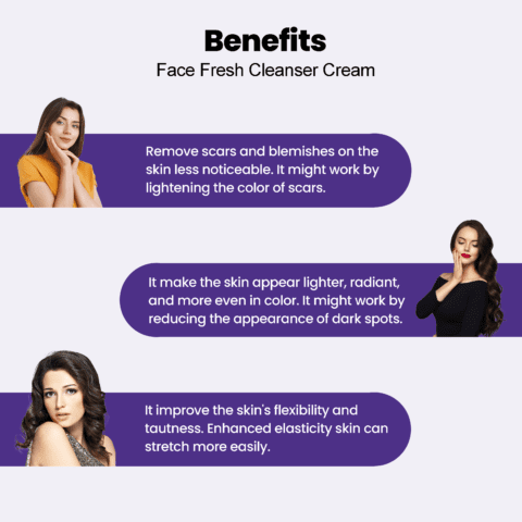 Face Fresh Cleanser Cream Small 7g - Image 6