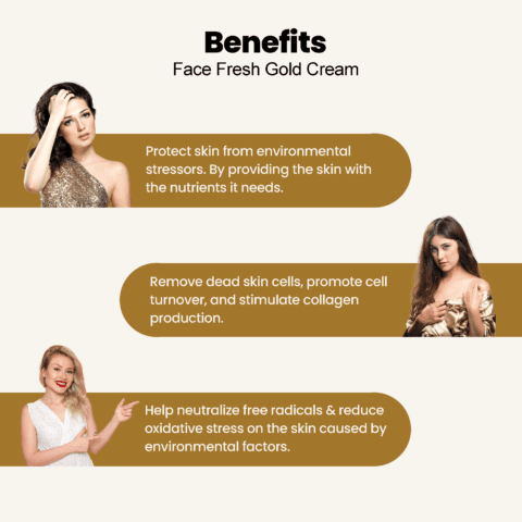 Face Fresh Gold Plus Beauty Cream Large 23g - Image 6