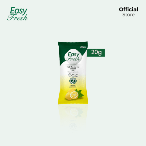 Easy Fresh Hair Removal Cream Lemon Sachet 20g - Image 4