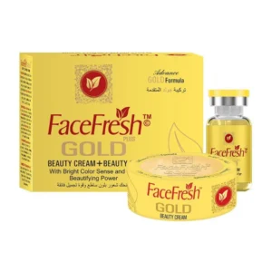 Face Fresh Gold Plus Beauty Cream and Beauty Serum combo value pack — a complete skincare set with advance gold formula for bright complexion and superior beautifying power