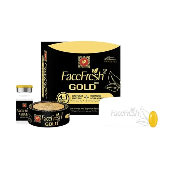 Gold Plus 4 in 1 Beauty Pack 23gm + 20gm + 3ml