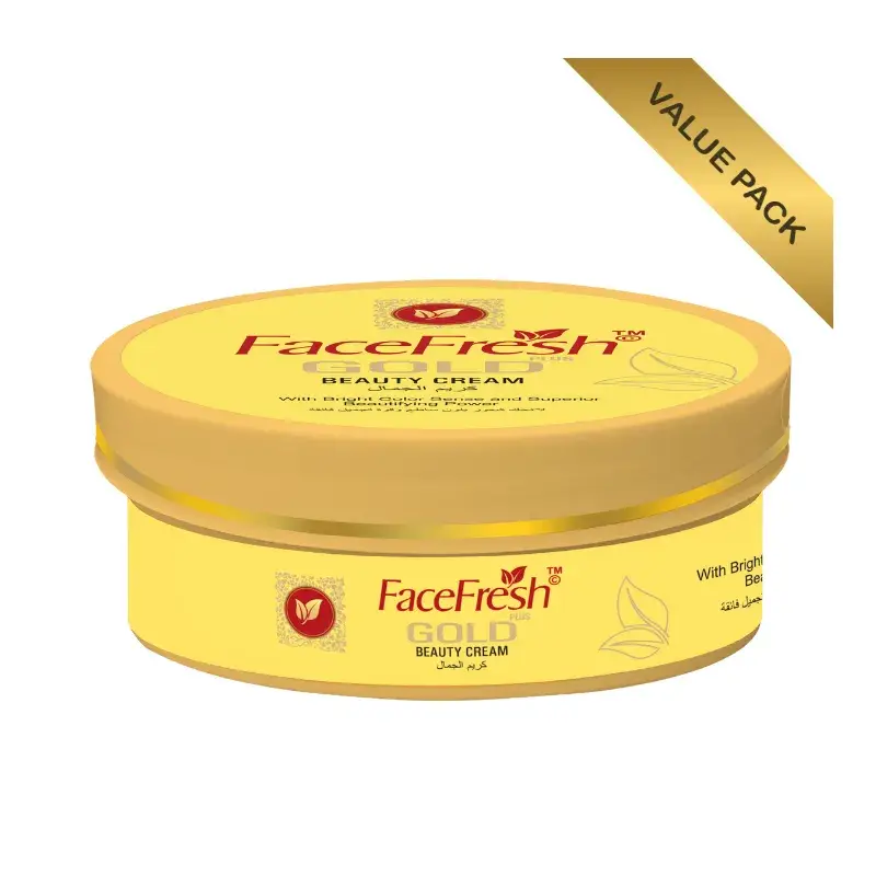 Gold face cream