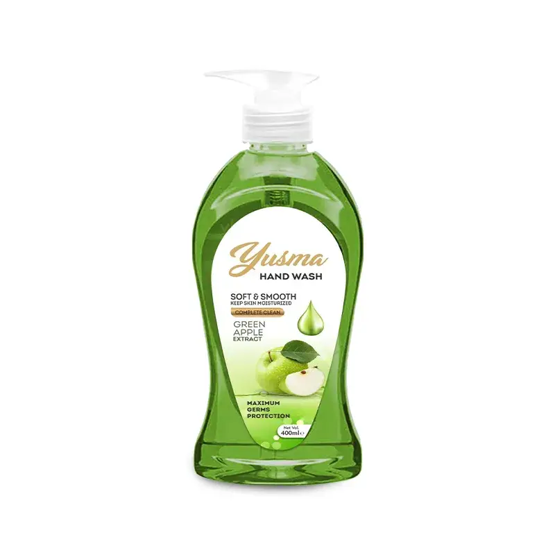 Yusma Hand Wash Green Apple Extract 400ml 1